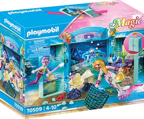 Create endless adventures with the Playmobil Nautical Mermaid Play Box